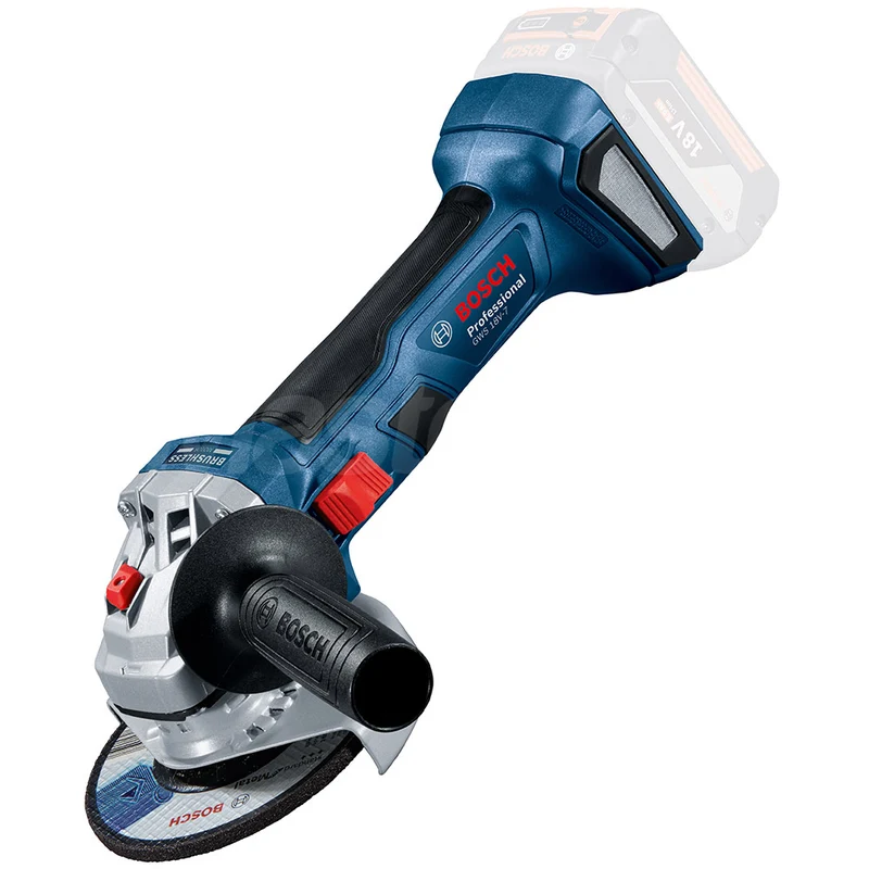 Bosch GWS 18V-7 - Smerigliatrice angolare a batteria, motore brushless, 125mm
