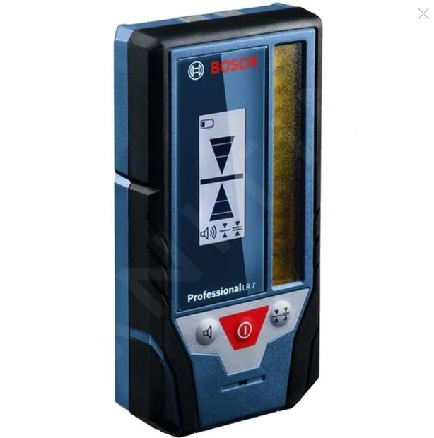Bosch GLL 3-80 C Professional - Livella laser a linee a 360° - 1 x 12V + Valigetta + Mirino + Ricevitore