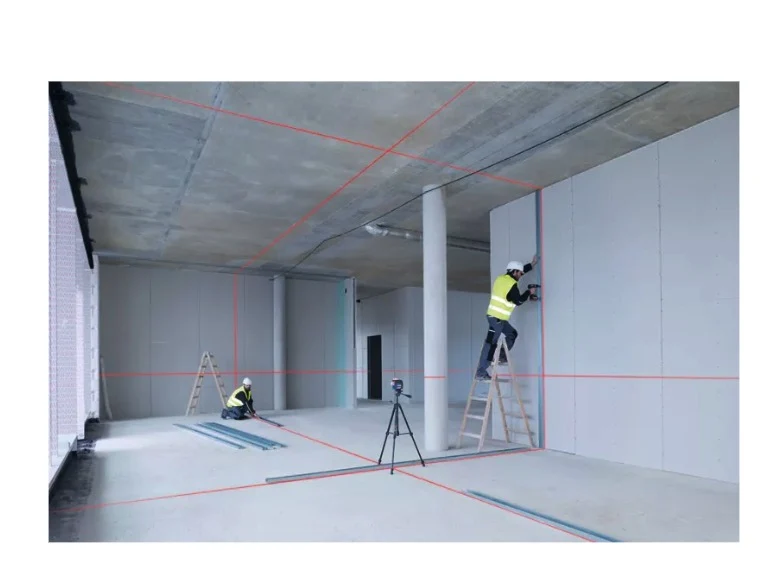 Bosch GLL 3-80 C Professional - Livella laser a linee a 360° - 1 x 12V + Valigetta + Mirino + Ricevitore