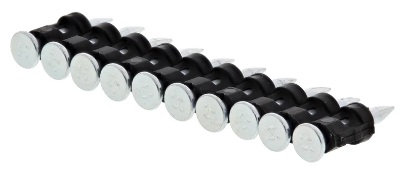 Spit 057541 - Chiodi C6 25 mm per calcestruzzo e materiali teneri - 500 pezzi + Bomboletta del gas