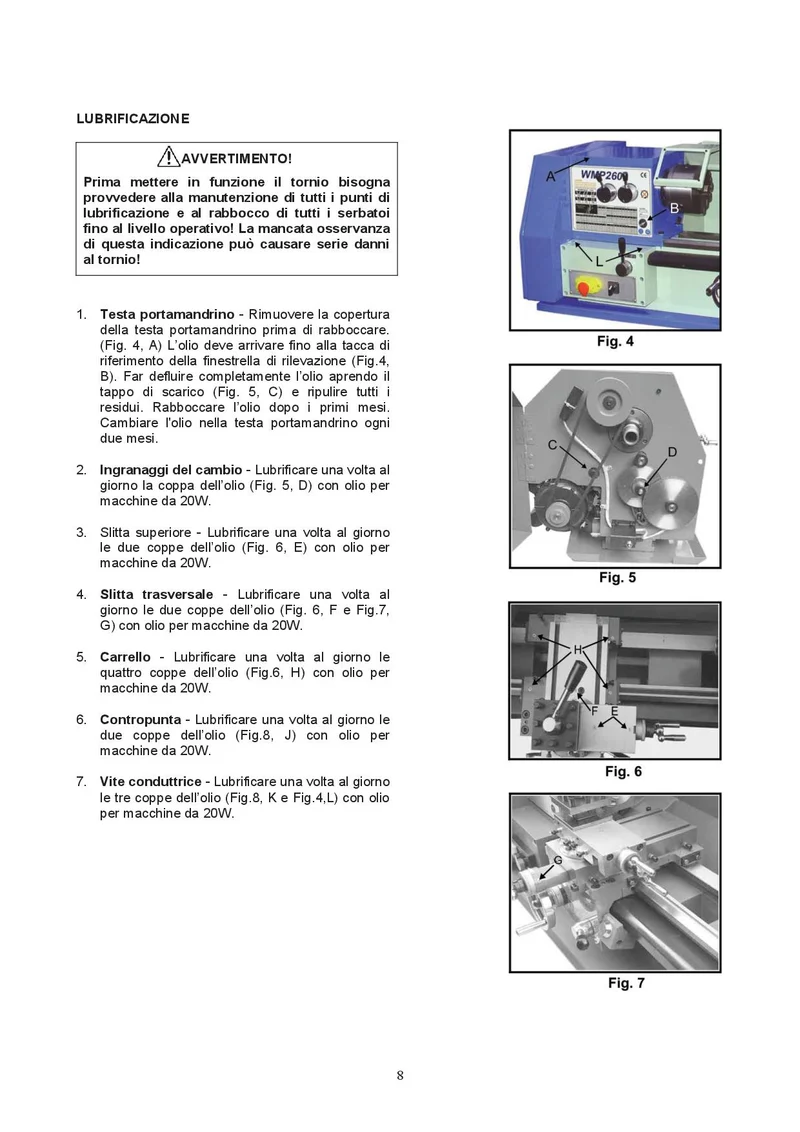 LTF 052700260 - Tornio con testa a fresare