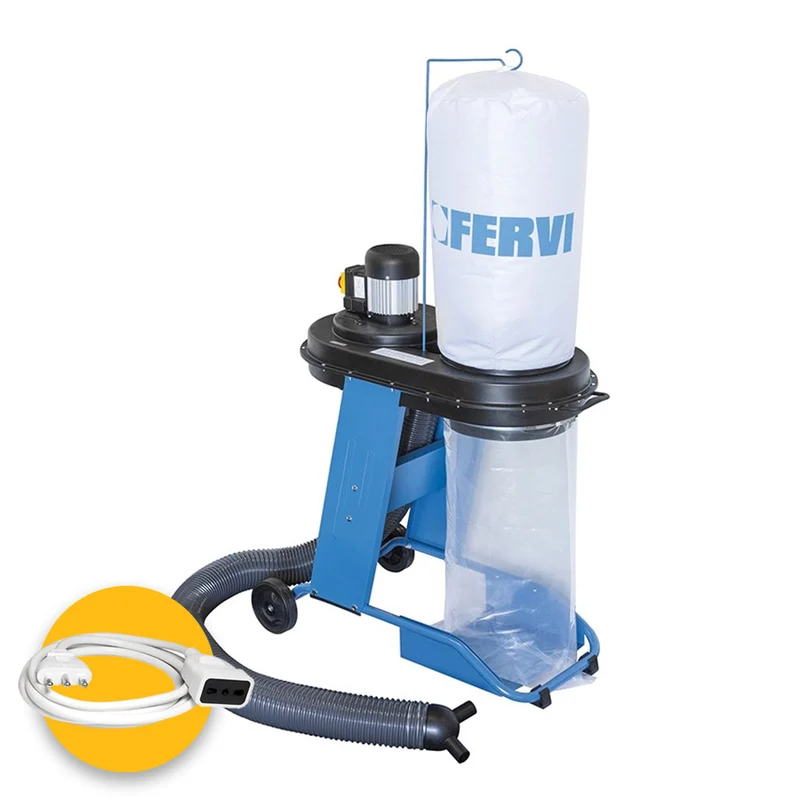 Fervi 0507 - Aspiratore per trucioli 550w , portata aria 900m³/h
