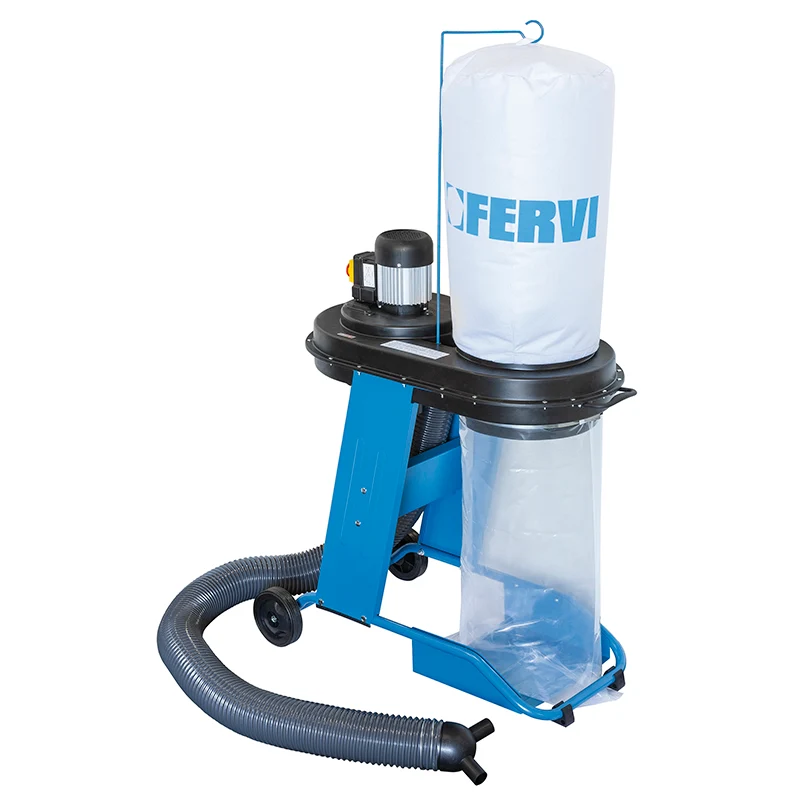 Fervi 0507 - Aspiratore per trucioli 550w , portata aria 900m³/h