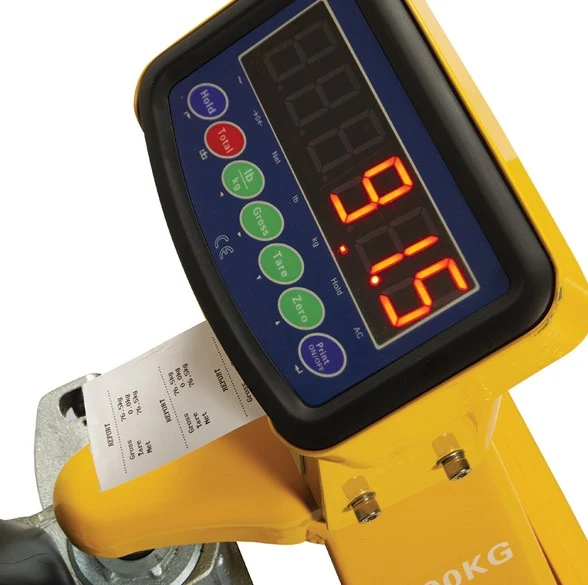 LTF 059600003BS - 2500 Kg Transpallet pesatore manuale con stampante