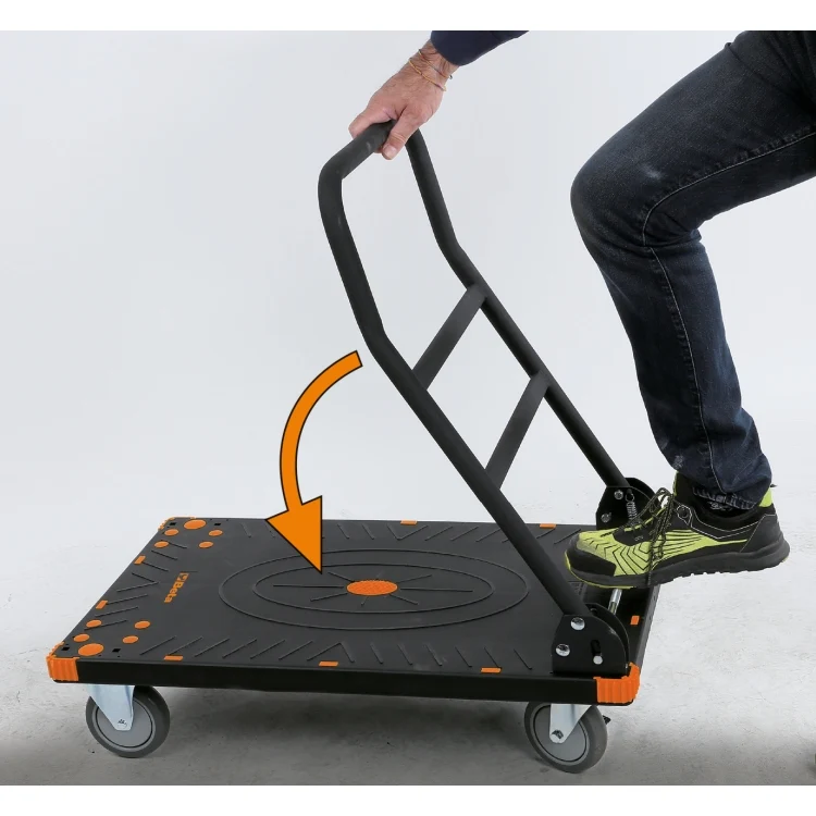 Beta C48P - carrello pieghevole con pianale antiscivolo