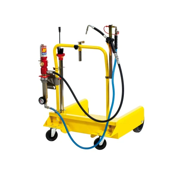 Meclube 042-1411-000 - Aspiratore a pompa carrellato per fusti da 180-220 l