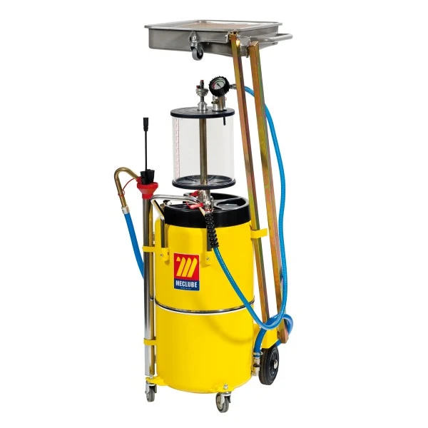 Meclube 041-1455-000 - Aspiratore-recuperatore pneumatico per olio esausto a pantografo 90 l con precamera