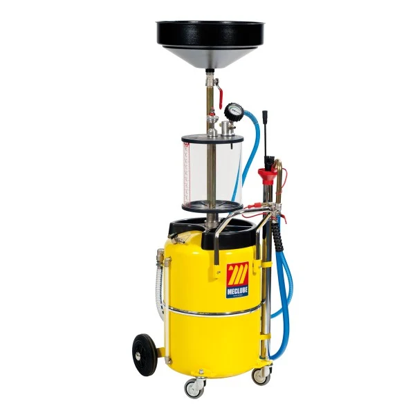 Meclube 040-1442-000 - Aspiratore-recuperatore pneumatico per olio esausto 65 l con precamera