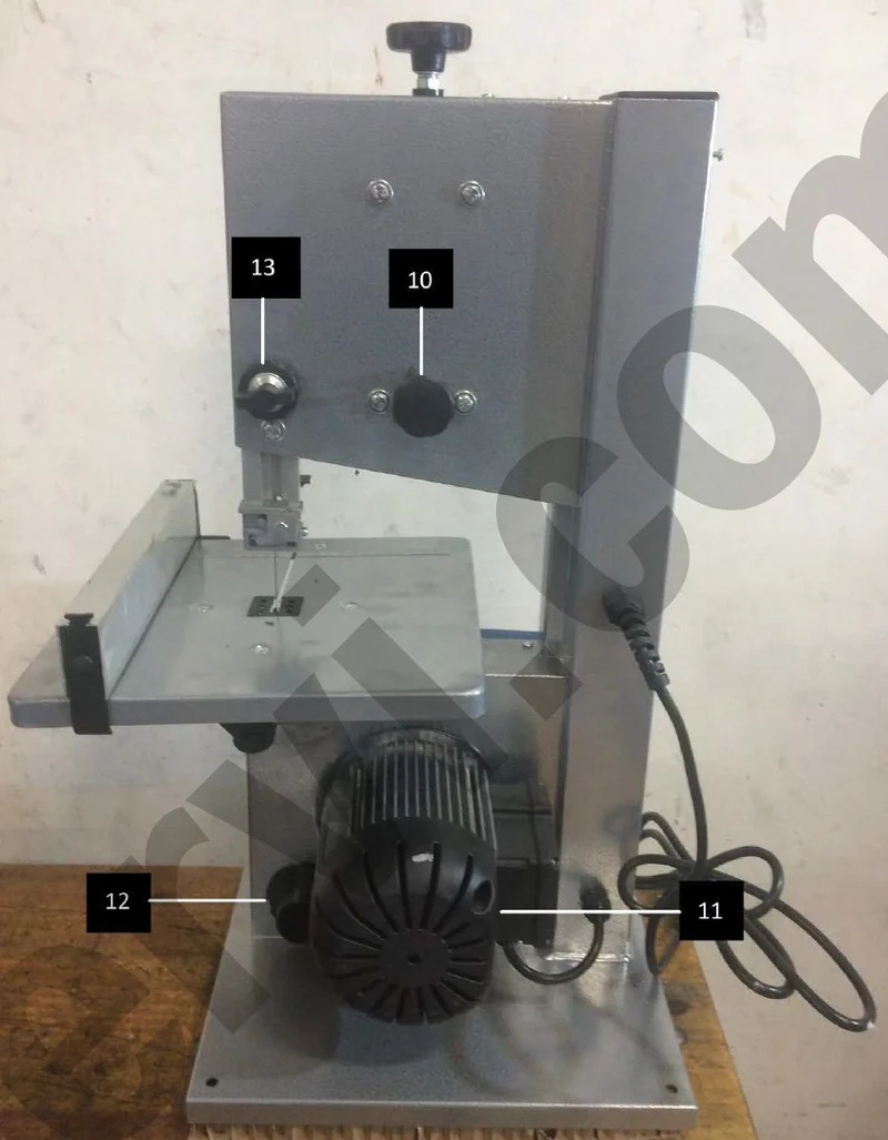 Fervi 0302/200 - Sega a nastro per legno