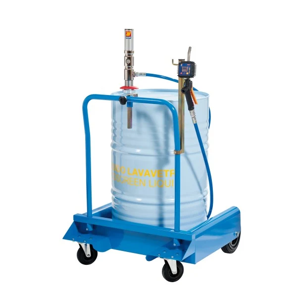 Meclube 029-1390-000 - Completo carrellato per liquido lavavetri fusti da 180-220 l
