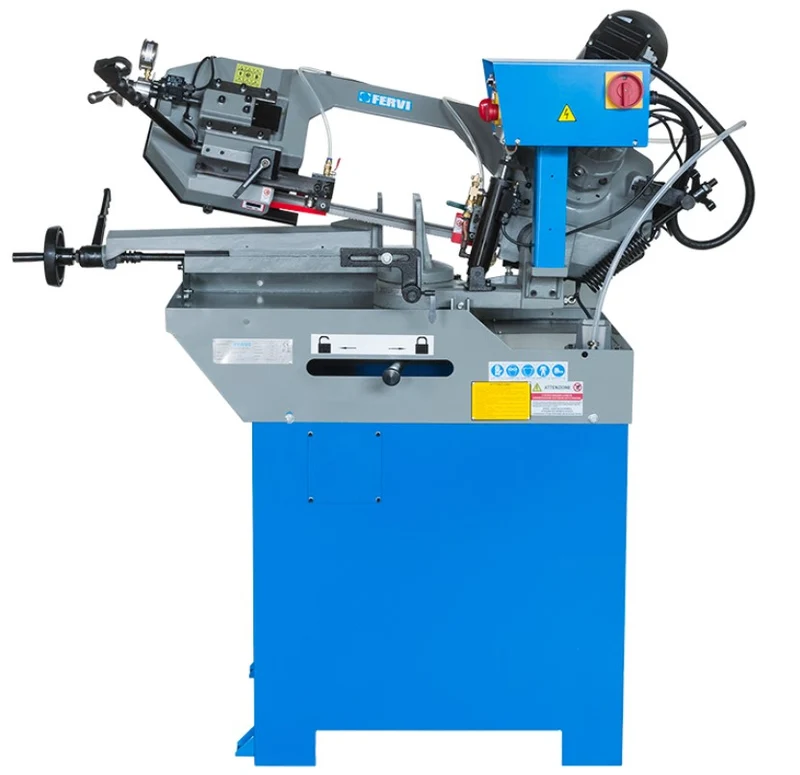 Fervi 0273 - Segatrice a nastro con discesa manuale o idraulica