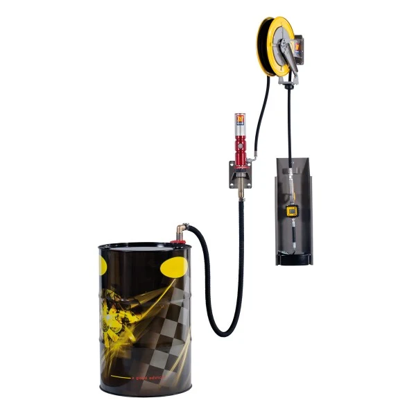Meclube 022-1302-000 - Completo olio a parete per fusti da 180-220 l