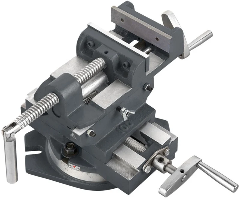 Fervi 0188/100G - Morsa a croce con girevole