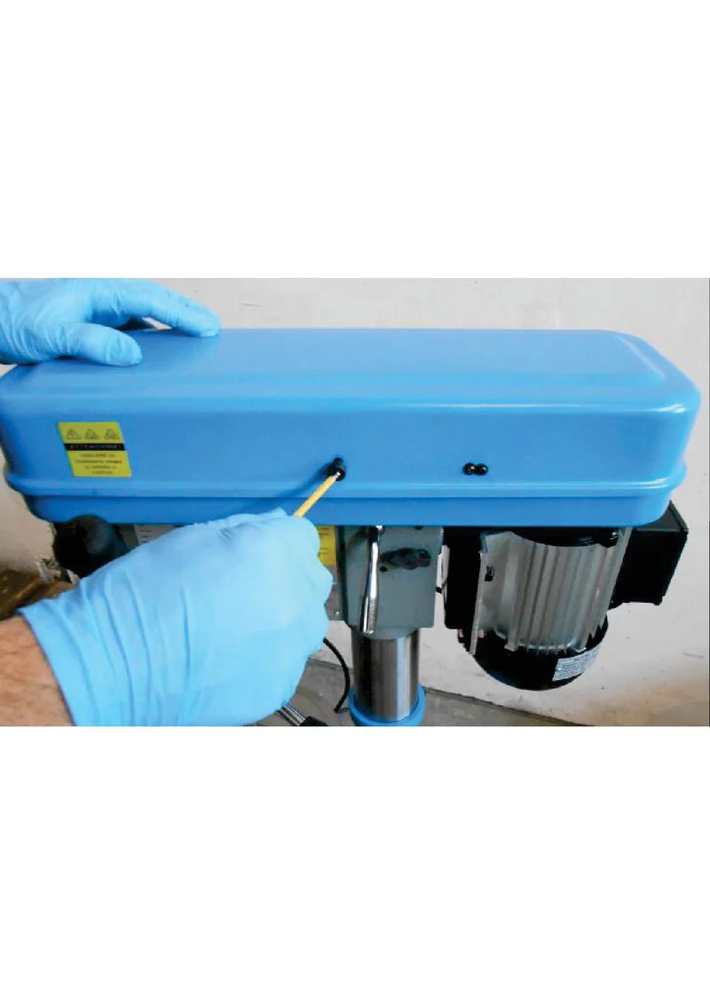 Fervi 0186 - Trapano a colonna con trasmissione a cinghia 230V 50 Hz 650W