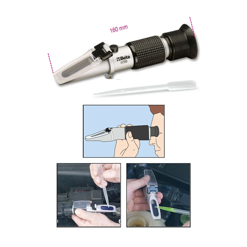 Beta 1759 - Analizzatore ottico per liquidi di raffreddamento, batteria, lavavet