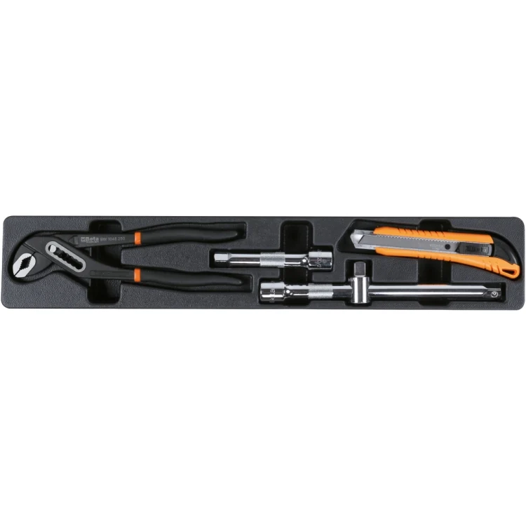Beta BW 2120L-E/T91 - cassetta in lamiera con assortimento 91 utensili