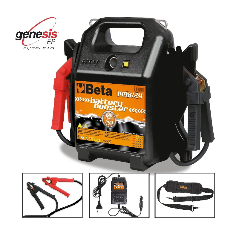 Beta 1498/24 - Avviatore per auto e veicoli commerciali 12-24V portatile