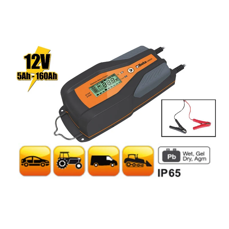 Beta 1498/8A - Caricabatterie elettronico 12V auto-veicoli commerciali