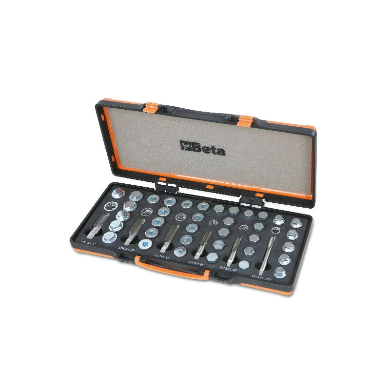 Beta 1495/C6 - Assortimento di utensili per la riparazione dei filetti della cop