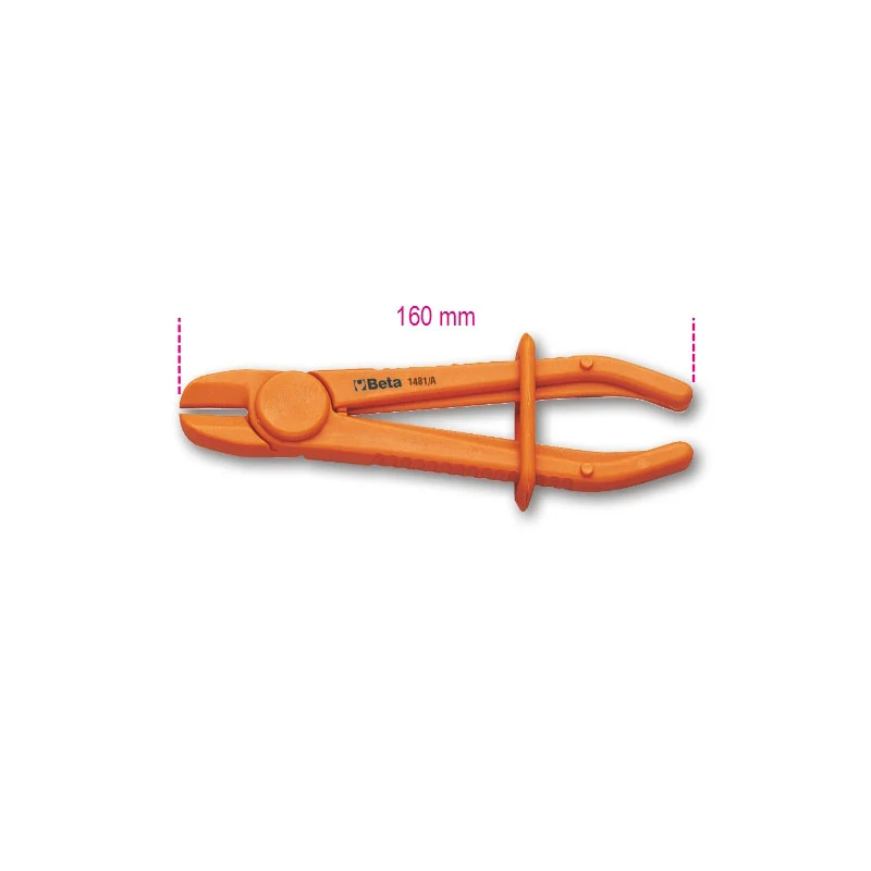 Beta 1481PL/A - Pinza in plastica per occlusione tubi e manicotti