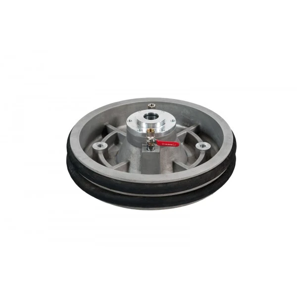 Meclube 012-1250-050 - Membrana alluminio a doppio anello in gomma Ø 585 mm per fusti da 180-220 kg