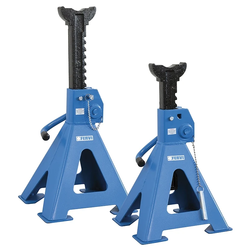 Fervi 0069/10 - Coppia di cavalletti portata 10 TON
