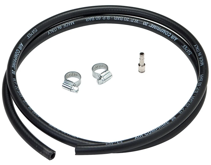 Deca 000216 TUBO GAS CON FASCETTE 1,5 m bombole ricaricabili