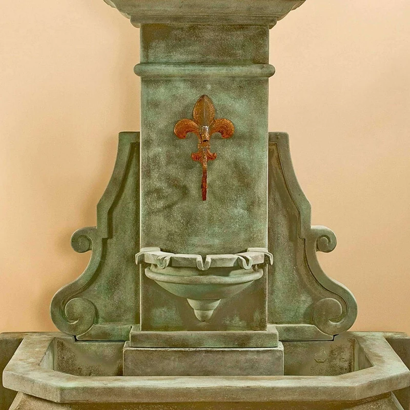 Avignon Concrete Wall Fountain - Giannini #1617