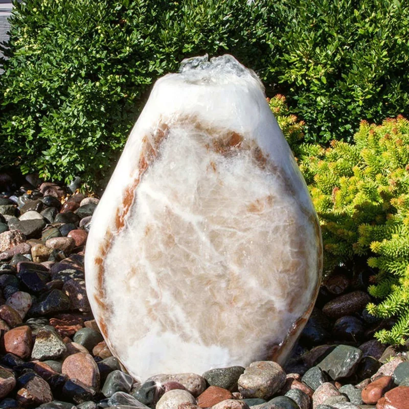 Red Onyx Almond Fountain - Complete Kit - Blue Thumb