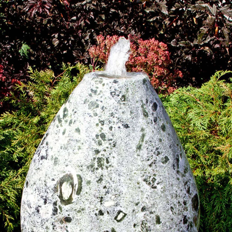 Green Marble Almond Fountain - Complete Kit - Blue Thumb