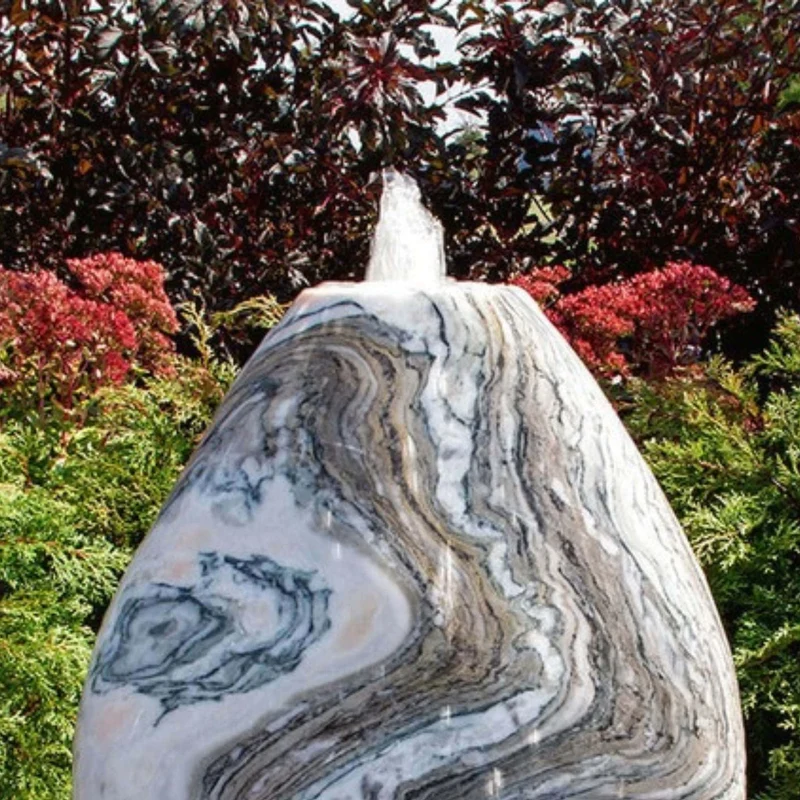 Pink Marble Almond Fountain - Complete Kit - Blue Thumb