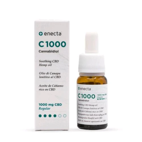 ENECTA - OLIO DI CANAPA CLINE - 10ML - 1000MG CBD (10%)