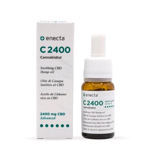 ENECTA - OLIO DI CANAPA CLINE - 10ML - 2400MG CBD (24%)