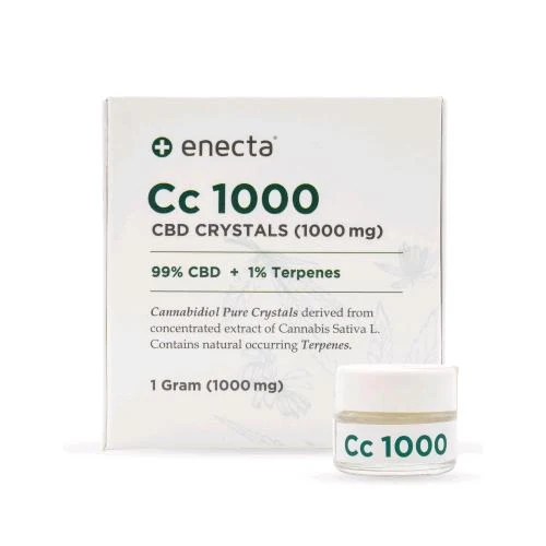 ENECTA - CC 1000 - CRISTALLI CBD 99% - 1000MG