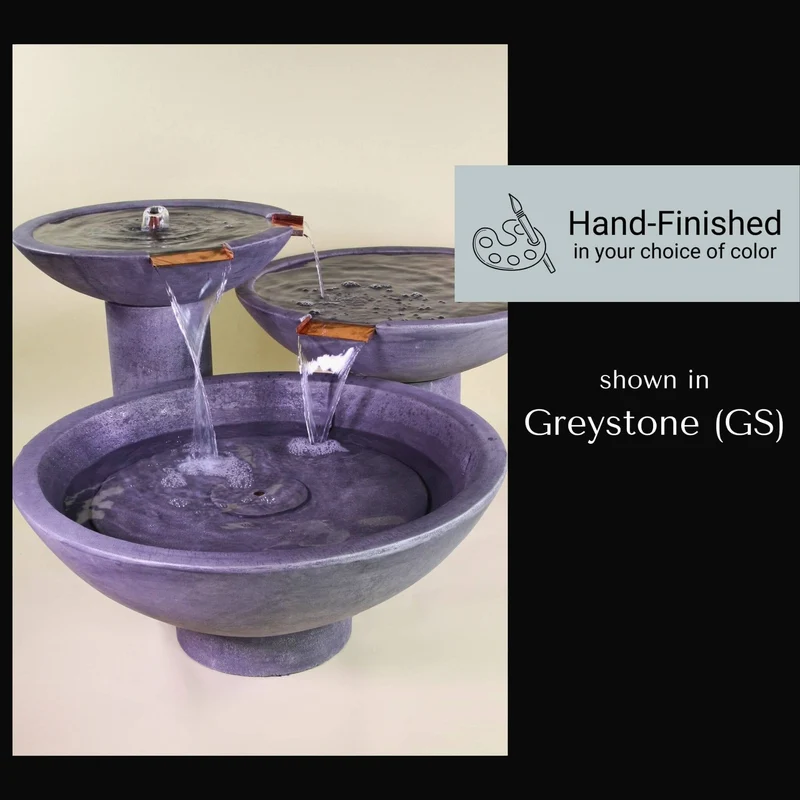 Scottsdale Concrete Spillway Style Fountain - Giannini #1749