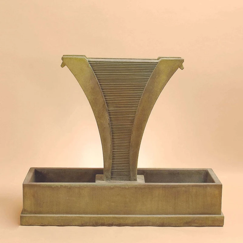 Diesse Concrete Fountain w/Side Spouts - Giannini #1458