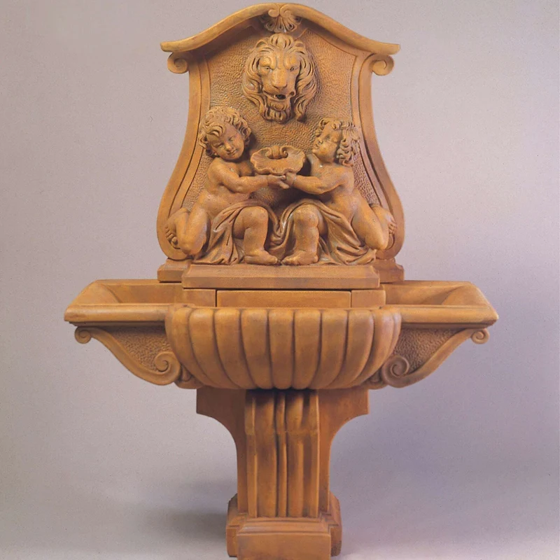 Donatello Lavabo Concrete Wall Fountain - Giannini #103