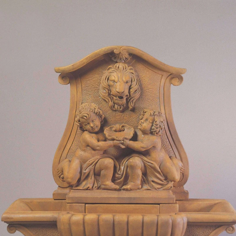 Donatello Lavabo Concrete Wall Fountain - Giannini #103