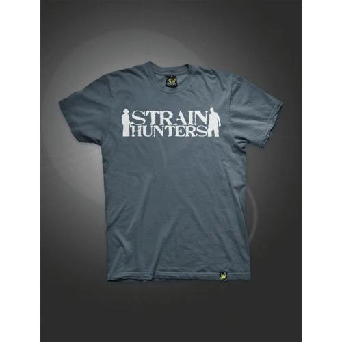 T-SHIRT DA UOMO SRAIN HUNTERS BLU LAVATO-BLU NAVY [M]