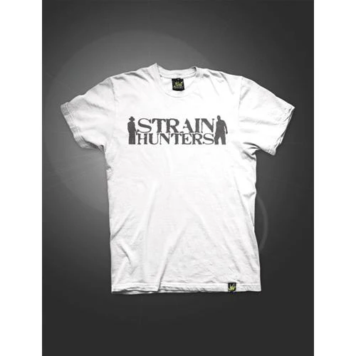 T-SHIRT DA UOMO SRAIN HUNTERS BIANCA [XL]