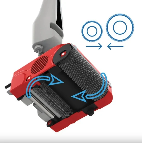 Tron ROLTRON 355C - Lavapavimenti professionale a doppio rullo - fino a 400 m2/h - 220V