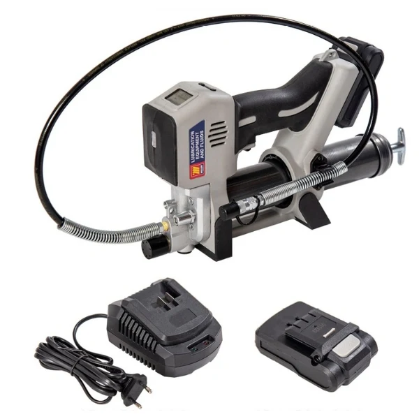 Meclube 015-3180-000 - Pistola per grasso a batteria 20V con contagrammi - 1 batteria 2Ah