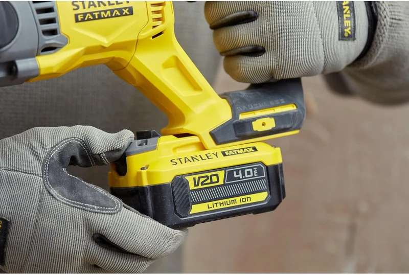 Stanley SFMCH900M22-QW - Tassellatore a batteria SDS Plus 18V FATMAX V20 - 2 x 4.0Ah