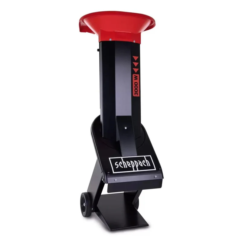 Scheppach Biostar 3000 230V - Biotrituratore elettrico da giardino 3000W , rami max 45 mm