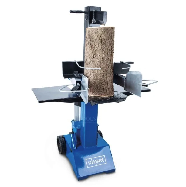 Scheppach Hl810 - Spaccalegna elettrico verticale trifase 8 Ton - 400V