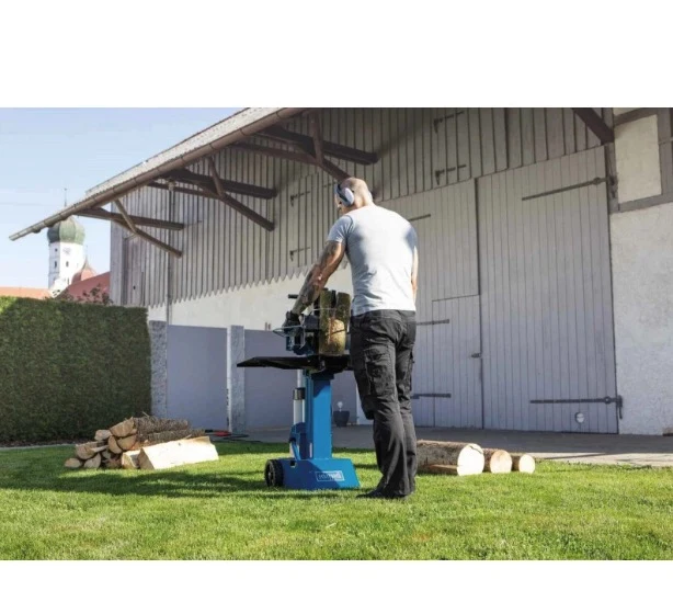 Scheppach Hl810 - Spaccalegna elettrico verticale trifase 8 Ton - 400V