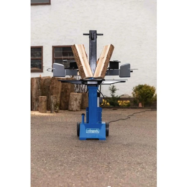 Scheppach Hl810 - Spaccalegna elettrico verticale trifase 8 Ton - 400V