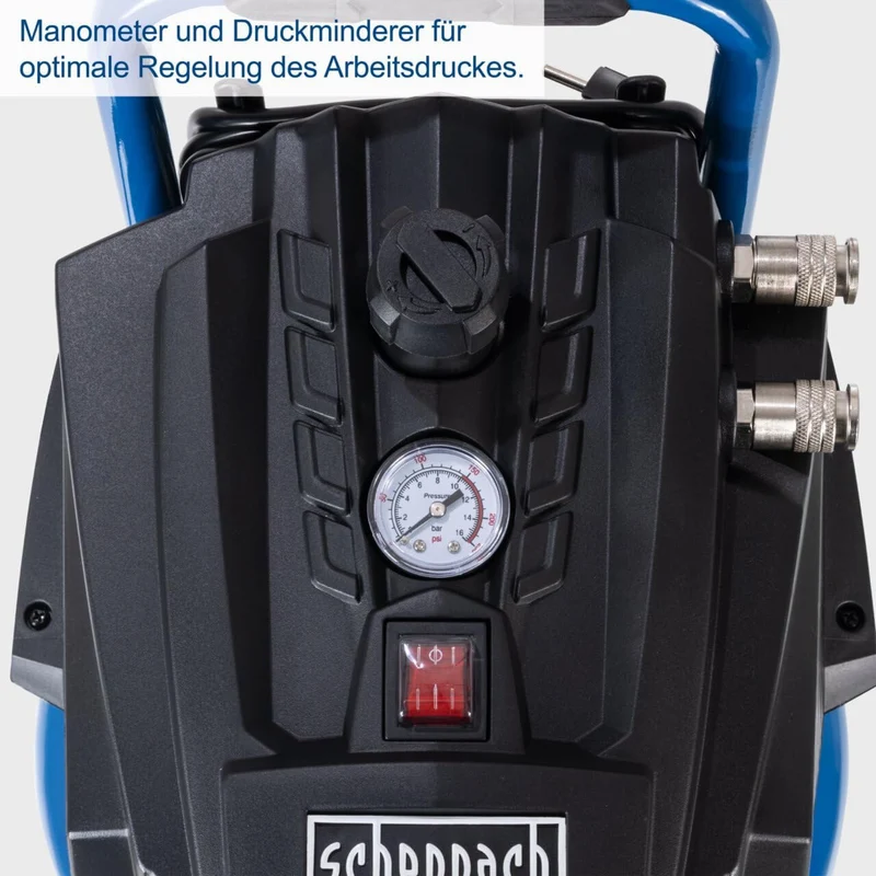 Scheppach Lt Hc35V - Compressore aria 35 litri