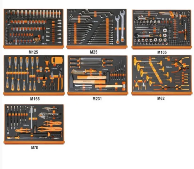 Beta 5988H/7M Assortimento di attrezzi per officina , 333 utensili