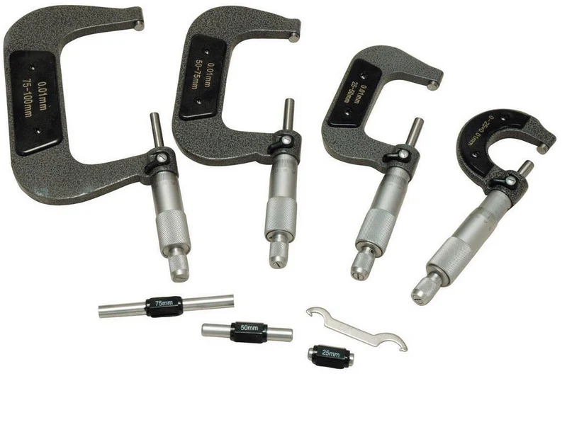 Holzmann bms4 Set 4 micrometri x esterni